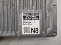 2014 Toyota Rav4 PCM Engine Control Computer ECU ECM PCU OEM P/N:89661-42U40 275600-0310 Fits OEM Used Auto Parts - Oemuseda