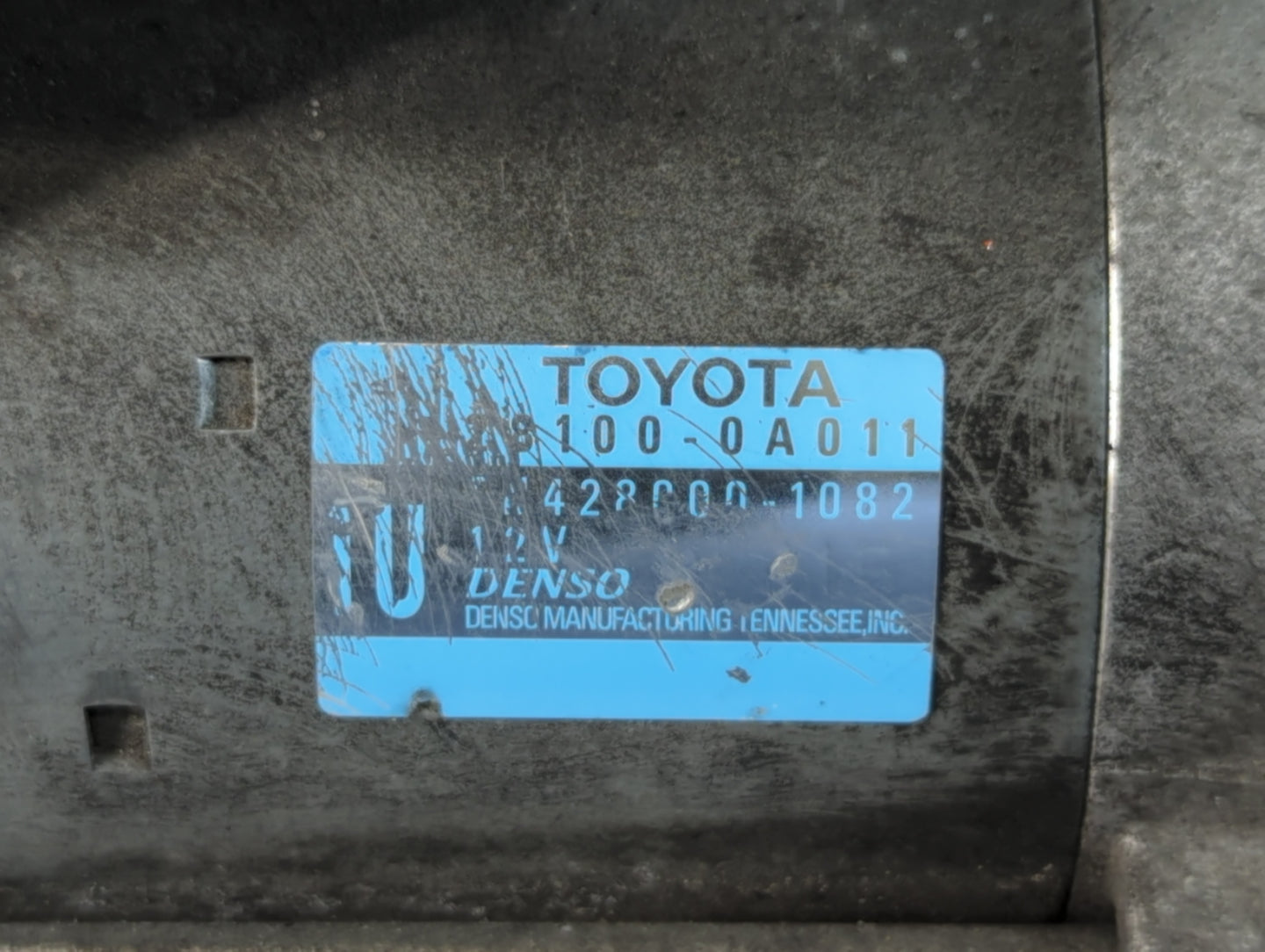 2006-2017 Toyota Rav4 Car Starter Motor Solenoid OEM P/N:28100-0A011 428000-1082 Fits OEM Used Auto Parts - Oemusedautoparts