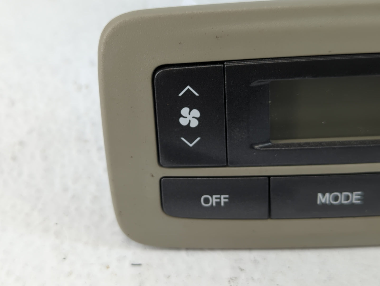 2011-2014 Toyota Sienna Climate Control Module Temperature AC/Heater Replacement Fits Fits 2011 2012 2013 2014 OEM Used Auto