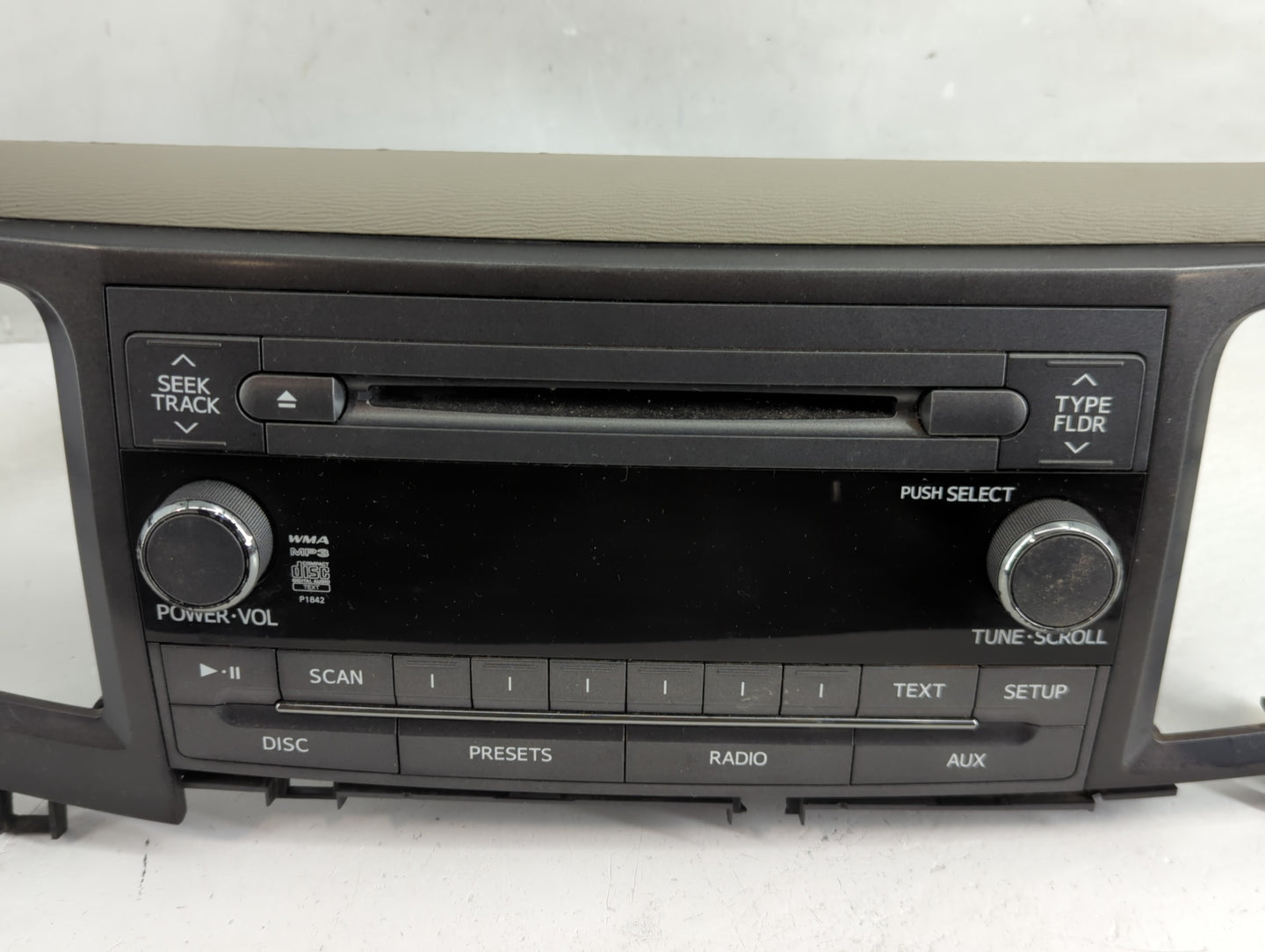 2011-2014 Toyota Sienna Radio AM FM Cd Player Receiver Replacement P/N:86120-08270 Fits Fits 2011 2012 2013 2014 OEM Used Au