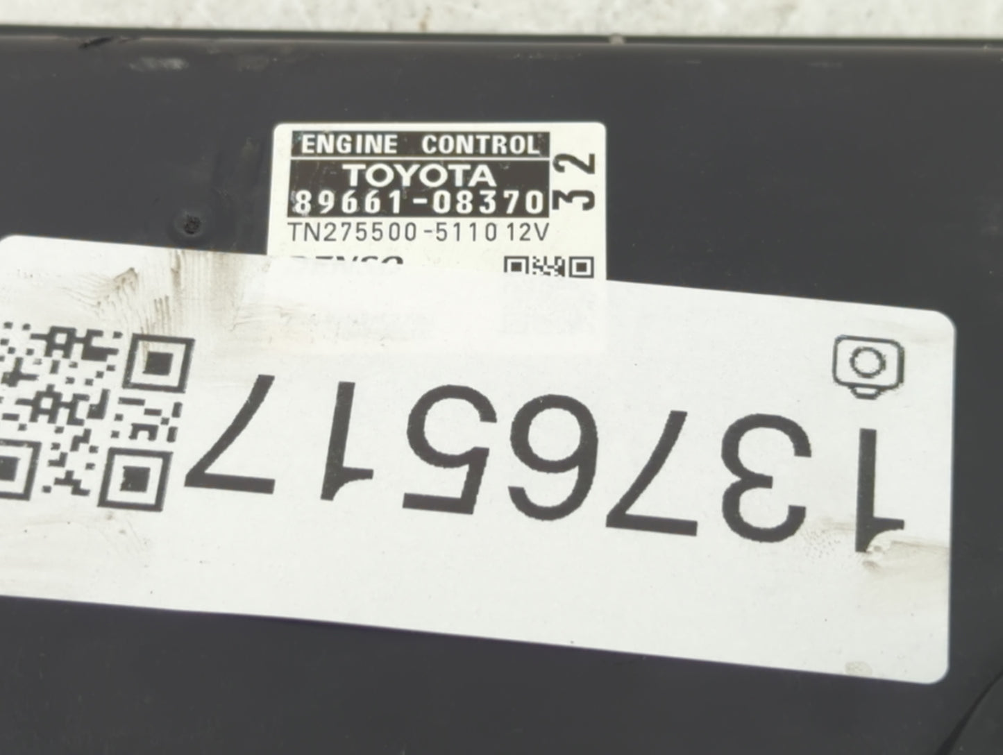 2013-2014 Toyota Sienna PCM Engine Control Computer ECU ECM PCU OEM P/N:89661-08370 Fits Fits 2013 2014 OEM Used Auto Parts 