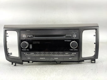 compare product 2011-2014 Toyota Sienna Radio AM FM Cd Player Receiver Replacement P/N:86120-08270 Fits Fits 2011 2012 2013 2014 OEM Used Auto Parts