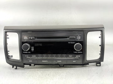 2011-2014 Toyota Sienna Radio AM FM Cd Player Receiver Replacement P/N:86120-08270 Fits Fits 2011 2012 2013 2014 OEM Used Au