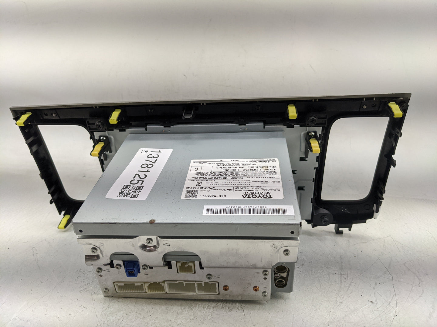 2011-2014 Toyota Sienna Radio AM FM Cd Player Receiver Replacement P/N:86120-08270 Fits Fits 2011 2012 2013 2014 OEM Used Au