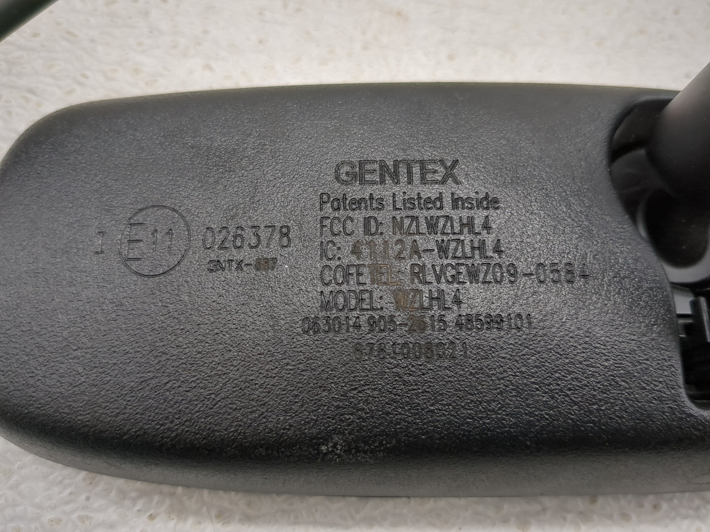 2011-2017 Toyota Sienna Interior Rear View Mirror Replacement OEM P/N:4112A-WZLHL4 Fits OEM Used Auto Parts - Oemusedautopar