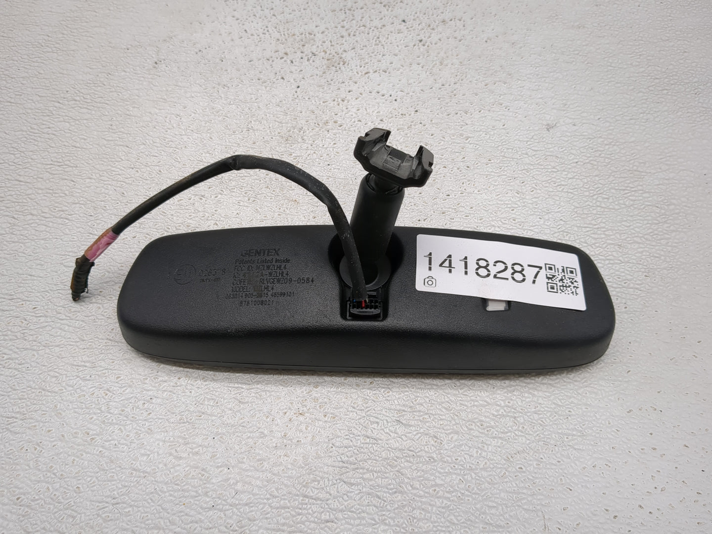 2011-2017 Toyota Sienna Interior Rear View Mirror Replacement OEM P/N:4112A-WZLHL4 Fits OEM Used Auto Parts - Oemusedautopar