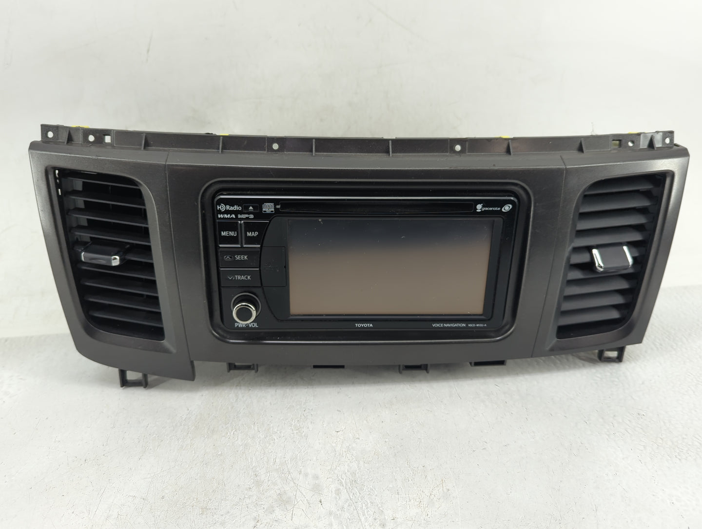 2013-2014 Toyota Sienna Radio AM FM Cd Player Receiver Replacement P/N:86120-YY111 Fits Fits 2013 2014 OEM Used Auto Parts -