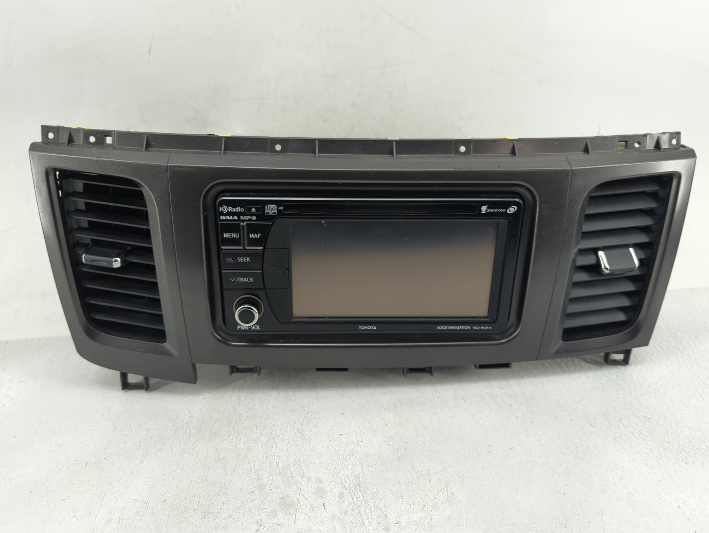 2013-2014 Toyota Sienna Radio AM FM Cd Player Receiver Replacement P/N:86120-YY111 Fits Fits 2013 2014 OEM Used Auto Parts -