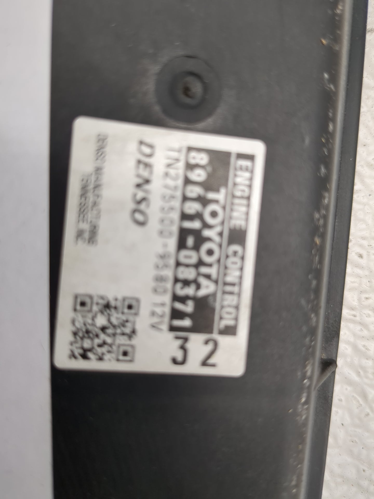 2013-2014 Toyota Sienna PCM Engine Control Computer ECU ECM PCU OEM P/N:89661-08371 TN275500-9380 Fits Fits 2013 2014 OEM Us