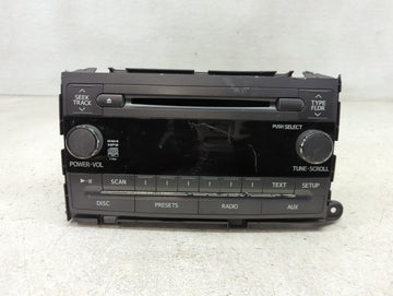 2011-2014 Toyota Sienna Radio AM FM Cd Player Receiver Replacement P/N:86120-08270 Fits Fits 2011 2012 2013 2014 OEM Used Au