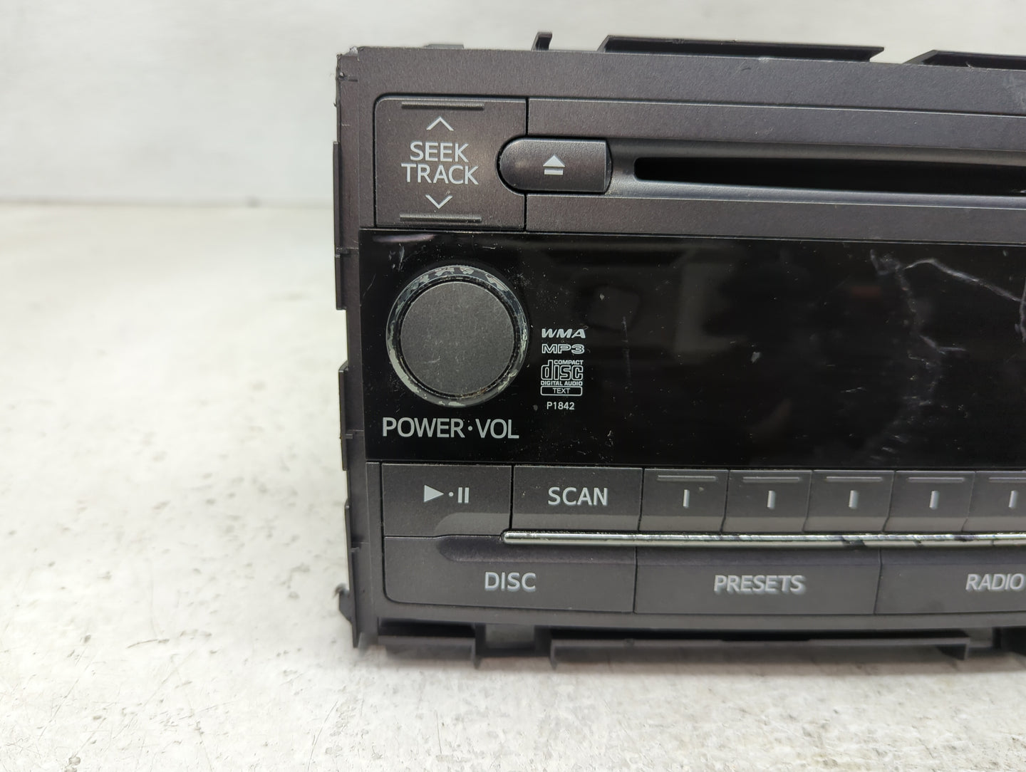 2011-2014 Toyota Sienna Radio AM FM Cd Player Receiver Replacement P/N:86120-08270 Fits Fits 2011 2012 2013 2014 OEM Used Au