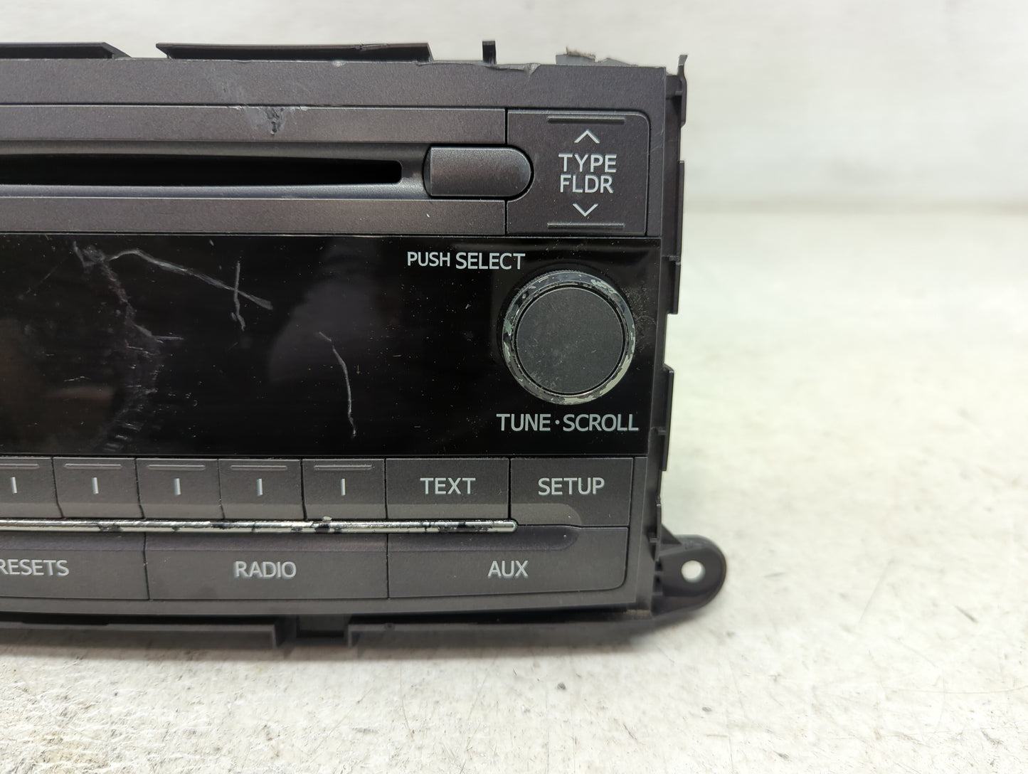 2011-2014 Toyota Sienna Radio AM FM Cd Player Receiver Replacement P/N:86120-08270 Fits Fits 2011 2012 2013 2014 OEM Used Au