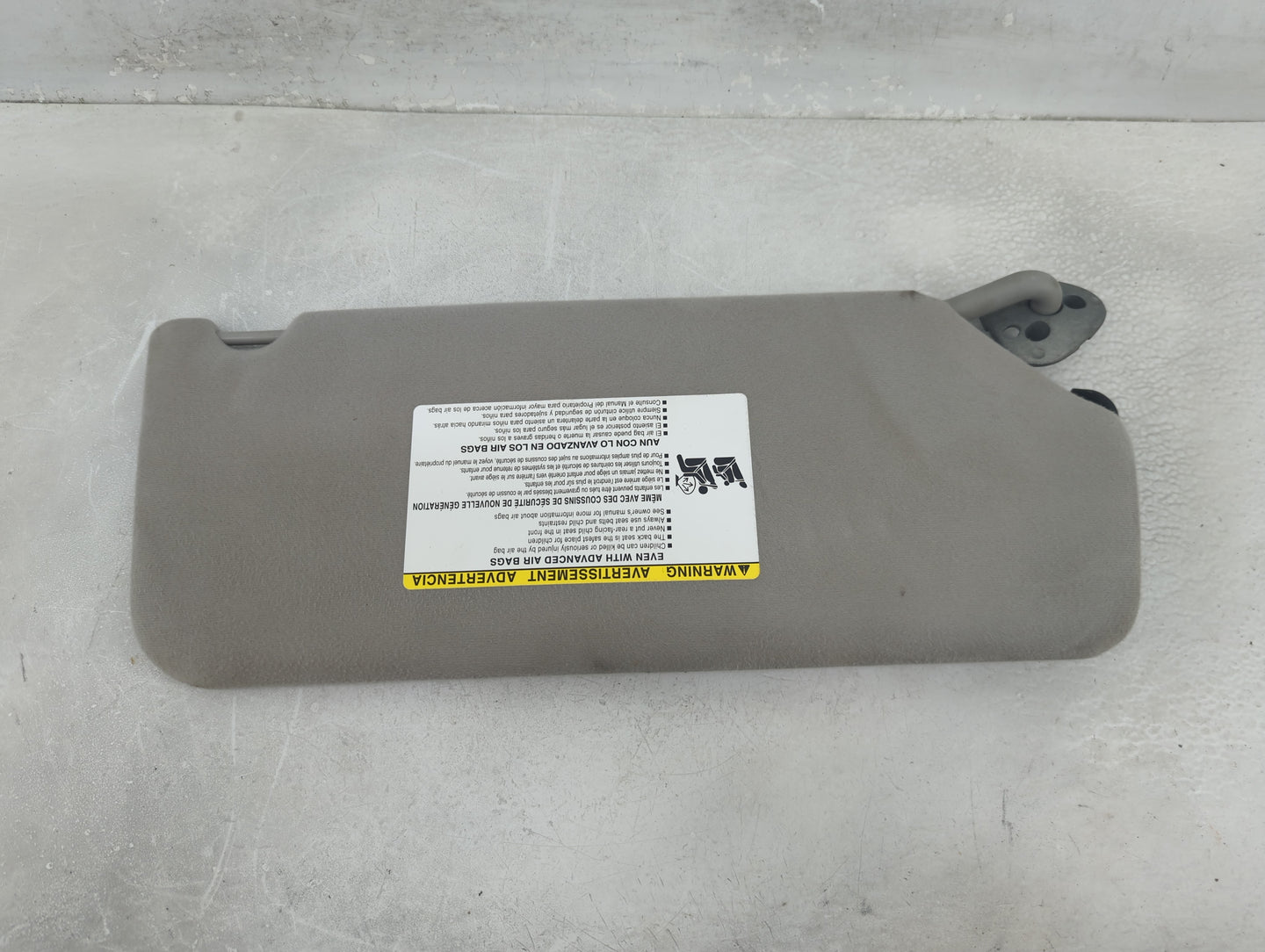 2011-2014 Toyota Sienna Sun Visor Shade Replacement Driver Left Mirror Fits Fits 2011 2012 2013 2014 OEM Used Auto Parts - O