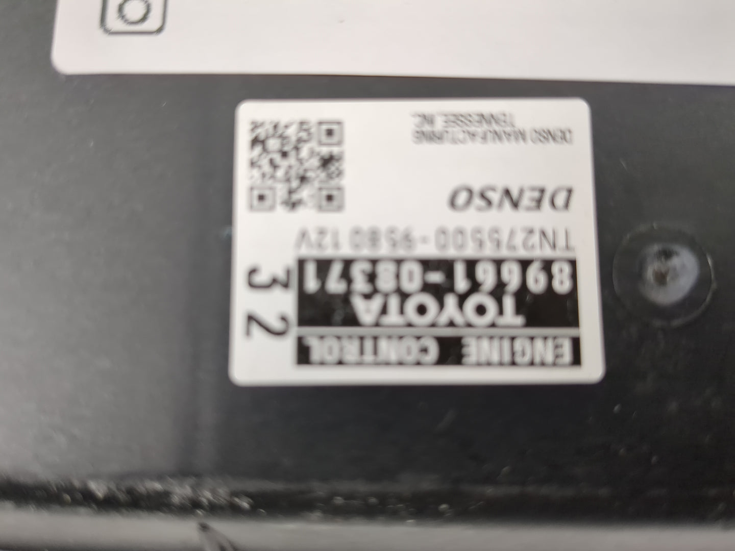 2013-2014 Toyota Sienna PCM Engine Control Computer ECU ECM PCU OEM P/N:89661-08371 Fits Fits 2013 2014 OEM Used Auto Parts 