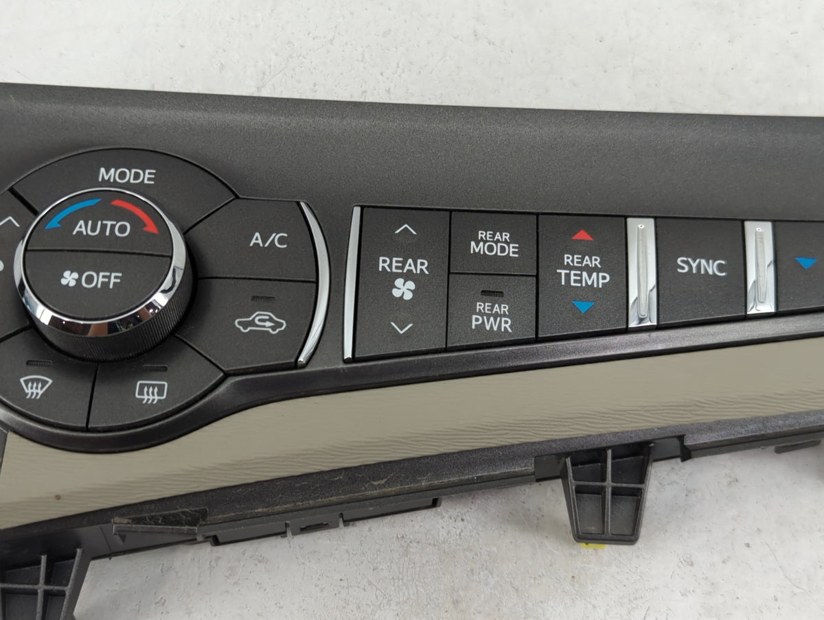 2011-2014 Toyota Sienna Climate Control Module Temperature AC/Heater Replacement Fits Fits 2011 2012 2013 2014 OEM Used Auto