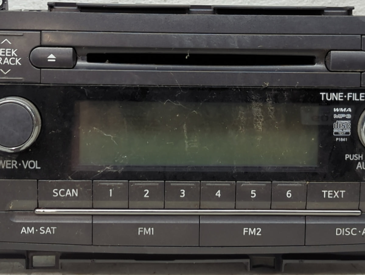 2011-2014 Toyota Sienna Radio AM FM Cd Player Receiver Replacement P/N:86120-08230 DEH-M8697 Fits Fits 2011 2012 2013 2014 O