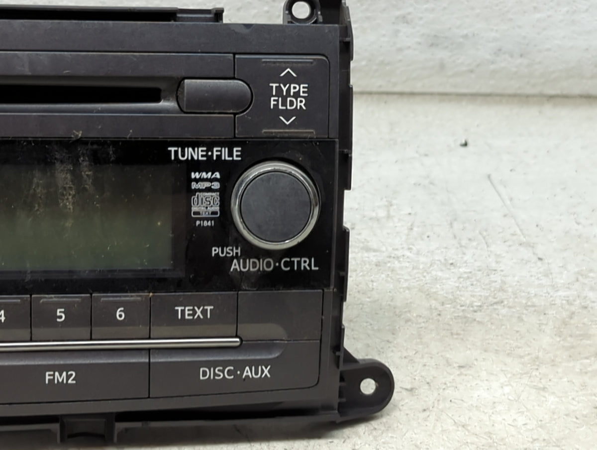 2011-2014 Toyota Sienna Radio AM FM Cd Player Receiver Replacement P/N:86120-08230 DEH-M8697 Fits Fits 2011 2012 2013 2014 O