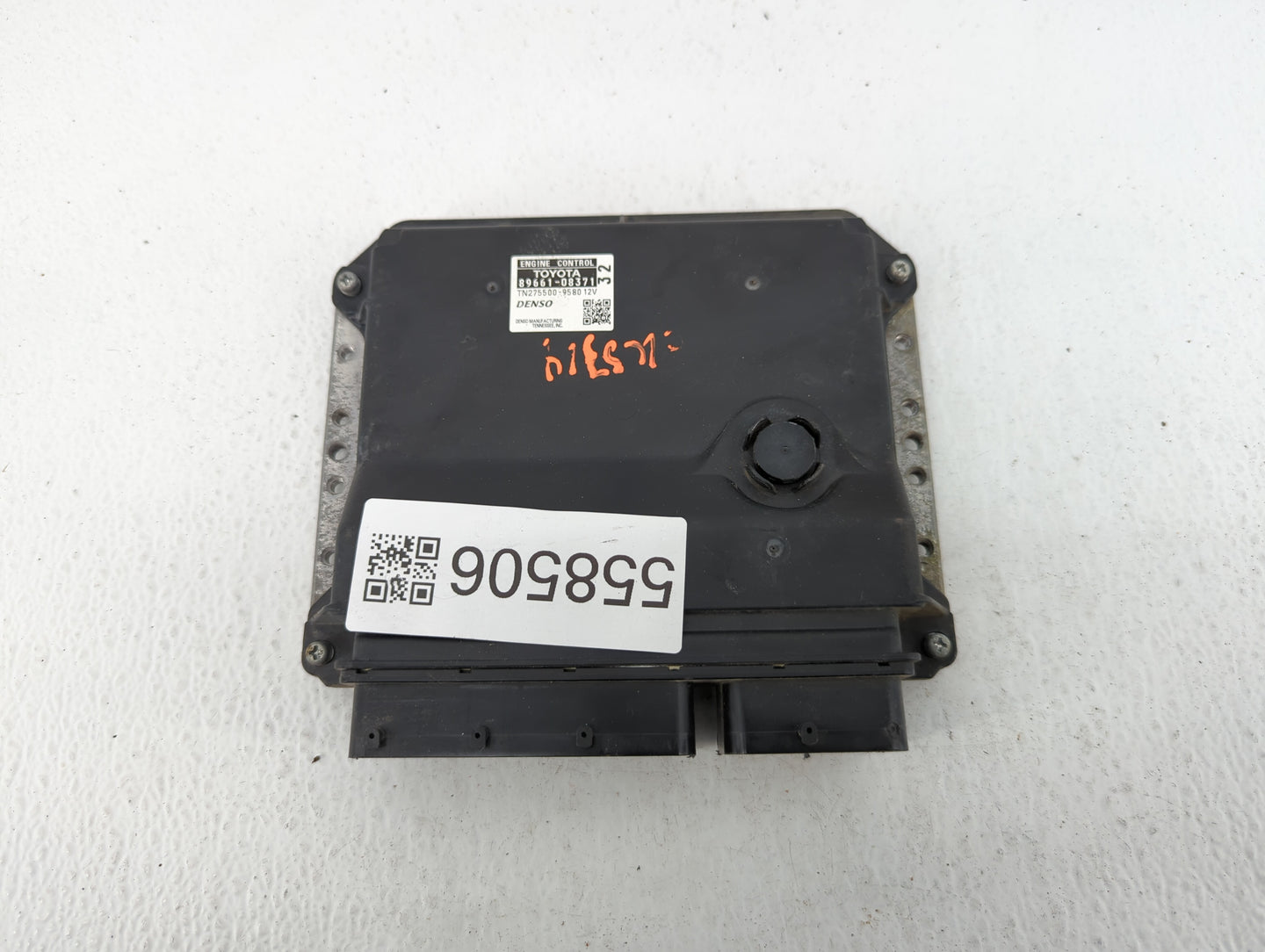 2013-2014 Toyota Sienna PCM Engine Control Computer ECU ECM PCU OEM P/N:8966-08371 Fits Fits 2013 2014 OEM Used Auto Parts -