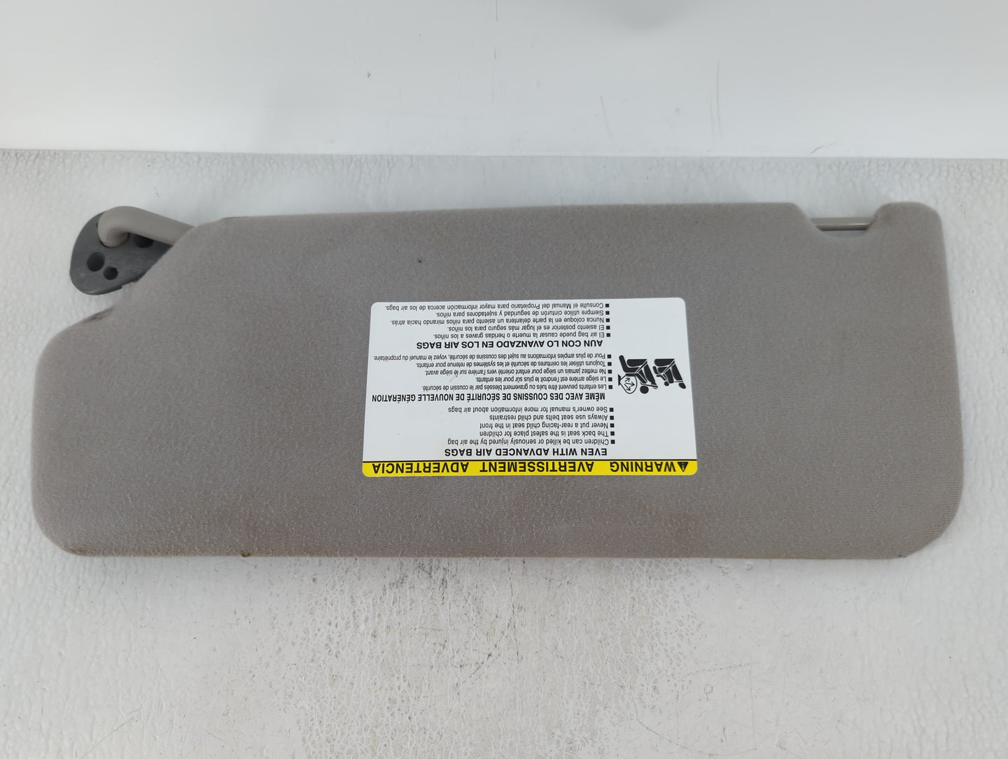 2011-2014 Toyota Sienna Sun Visor Shade Replacement Passenger Right Mirror Fits Fits 2011 2012 2013 2014 OEM Used Auto Parts