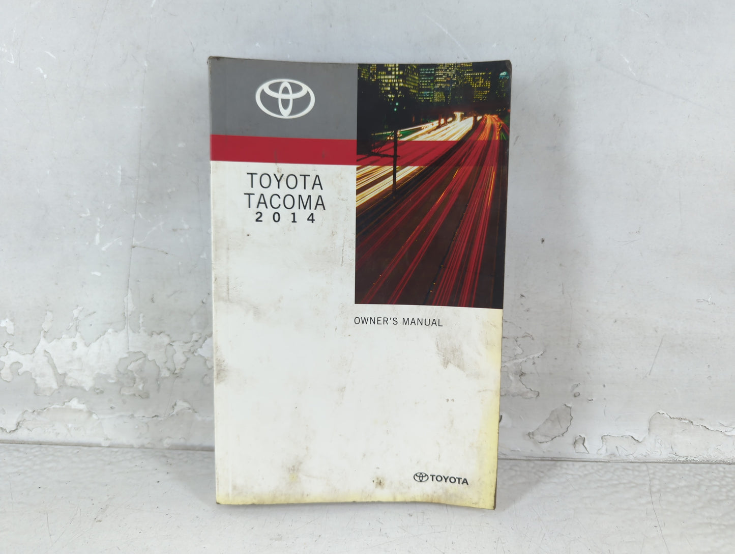 2014 Toyota Tacoma Owners Manual Book Guide P/N:01999-35A38 OEM Used Auto Parts - Oemusedautoparts1.com