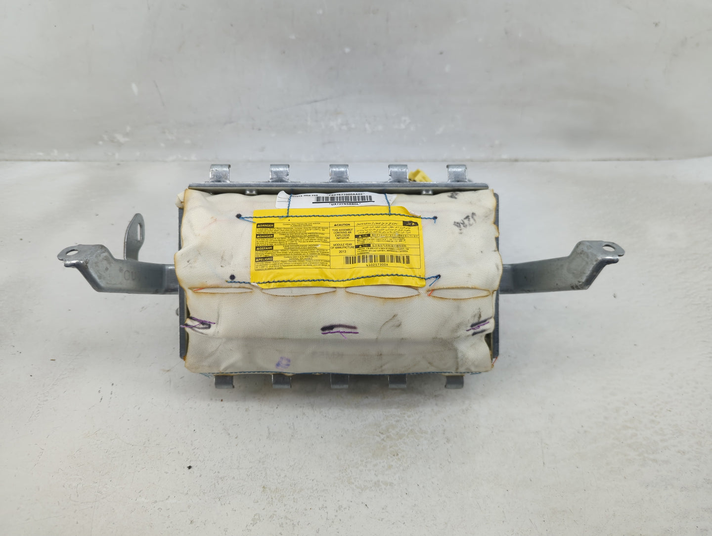2010-2021 Toyota Tundra Air Bag Passenger Right Dashboard OEM P/N:73960-0C030 Fits OEM Used Auto Parts - Oemusedautoparts1.c