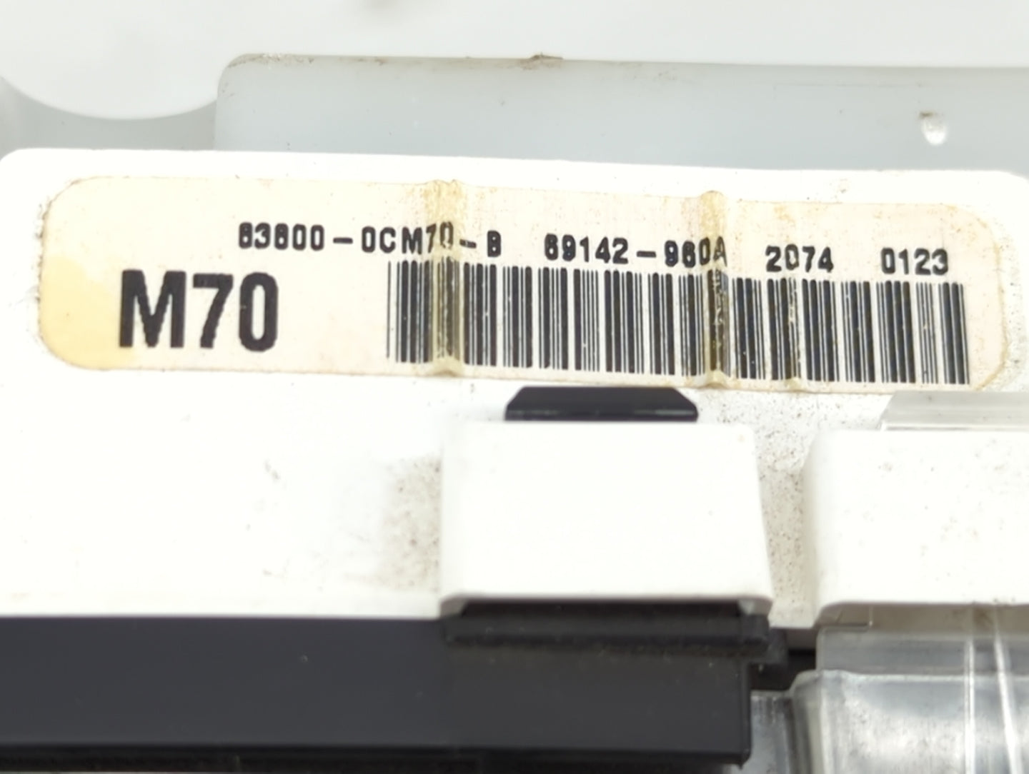 2014 Toyota Tundra Instrument Cluster Speedometer Gauges P/N:83800-0CM70 Fits OEM Used Auto Parts - Oemusedautoparts1.com