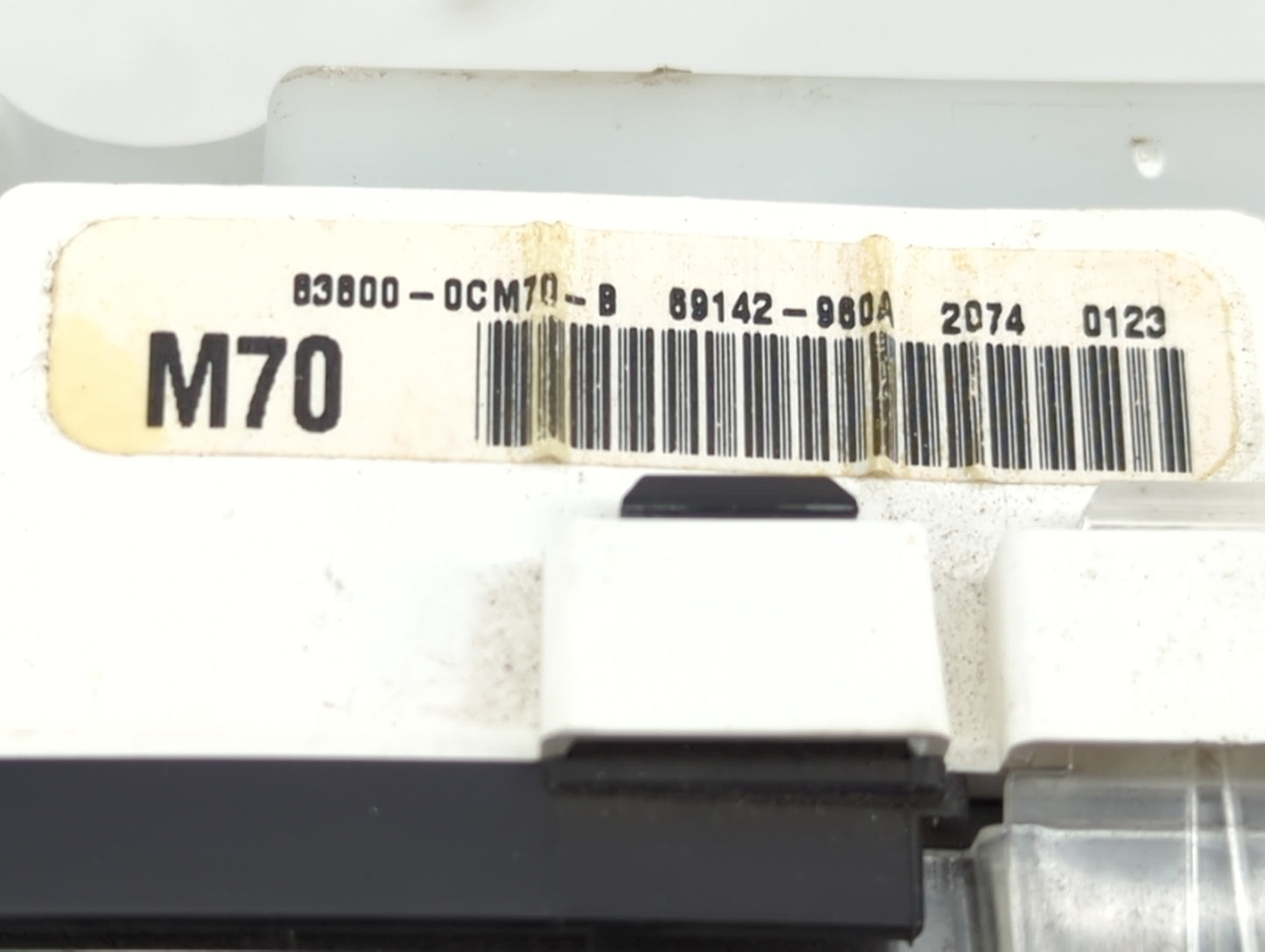 2014 Toyota Tundra Instrument Cluster Speedometer Gauges P/N:83800-0CM70 Fits OEM Used Auto Parts - Oemusedautoparts1.com