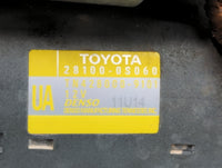 2014 Toyota Tundra Car Starter Motor Solenoid OEM P/N:28100-0S060 Fits OEM Used Auto Parts - Oemusedautoparts1.com