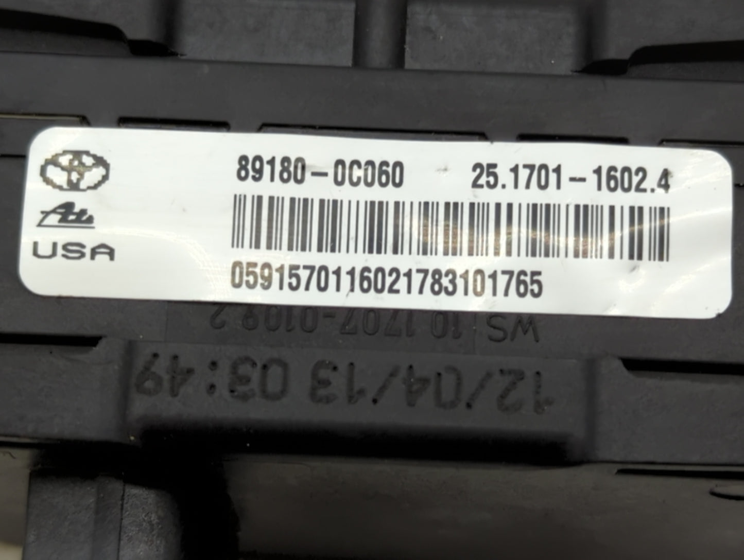 2007-2018 Toyota Tundra Chassis Control Module Ccm Bcm Body Control - Oemusedautoparts1.com