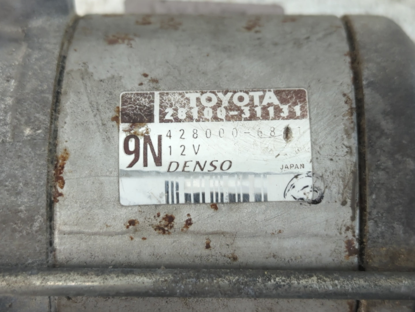 2011-2014 Toyota Tundra Car Starter Motor Solenoid OEM P/N:28100-31131 Fits OEM Used Auto Parts - Oemusedautoparts1.com