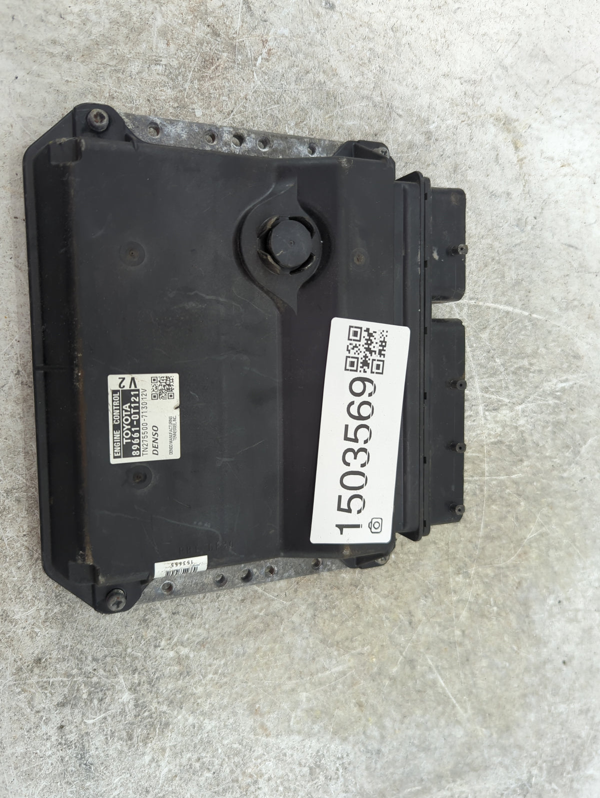 2013-2014 Toyota Venza PCM Engine Control Computer ECU ECM PCU OEM P/N:89661-0T121 TN275500-7130 Fits Fits 2013 2014 OEM Use