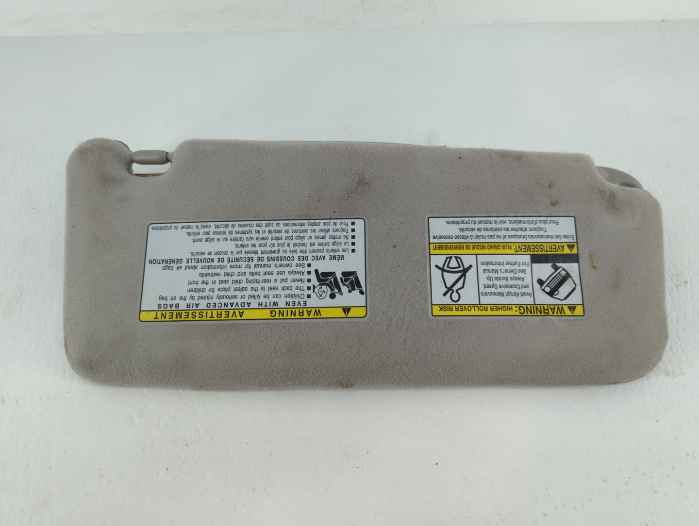 2010-2016 Toyota Venza Sun Visor Shade Replacement Driver Left Mirror Fits Fits 2010 2011 2012 2013 2014 2015 2016 OEM Used 