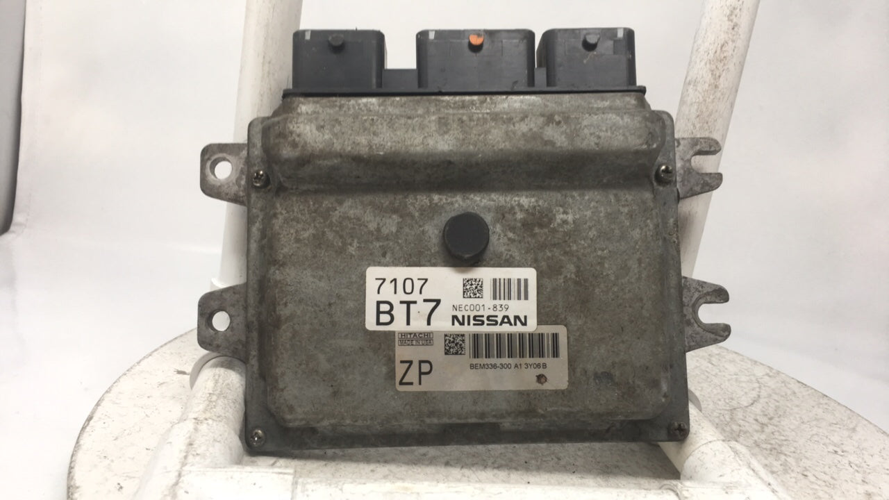 2014 Versa Nissan PCM Engine Control Computer ECU ECM PCU OEM P/N:BEM336-300 A1 Fits Fits 2015 2016 2017 OEM Used Auto Parts