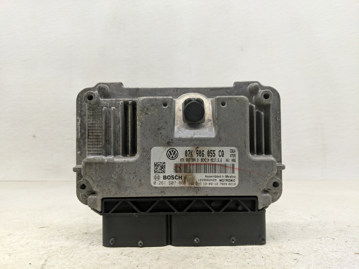2012-2014 Volkswagen Beetle PCM Engine Control Computer ECU ECM PCU OEM P/N:07K 906 055 CQ Fits Fits 2012 2013 2014 OEM Used