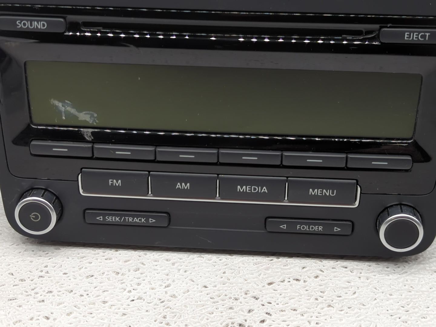 2012-2016 Volkswagen Beetle Radio AM FM Cd Player Receiver Replacement P/N:1K0 035 164 D Fits Fits 2011 2012 2013 2014 2015 