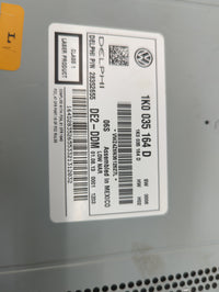 2012-2015 Volkswagen Beetle Radio AM FM Cd Player Receiver Replacement P/N:1K0035164D 28352655 Fits OEM Used Auto Parts - Oe