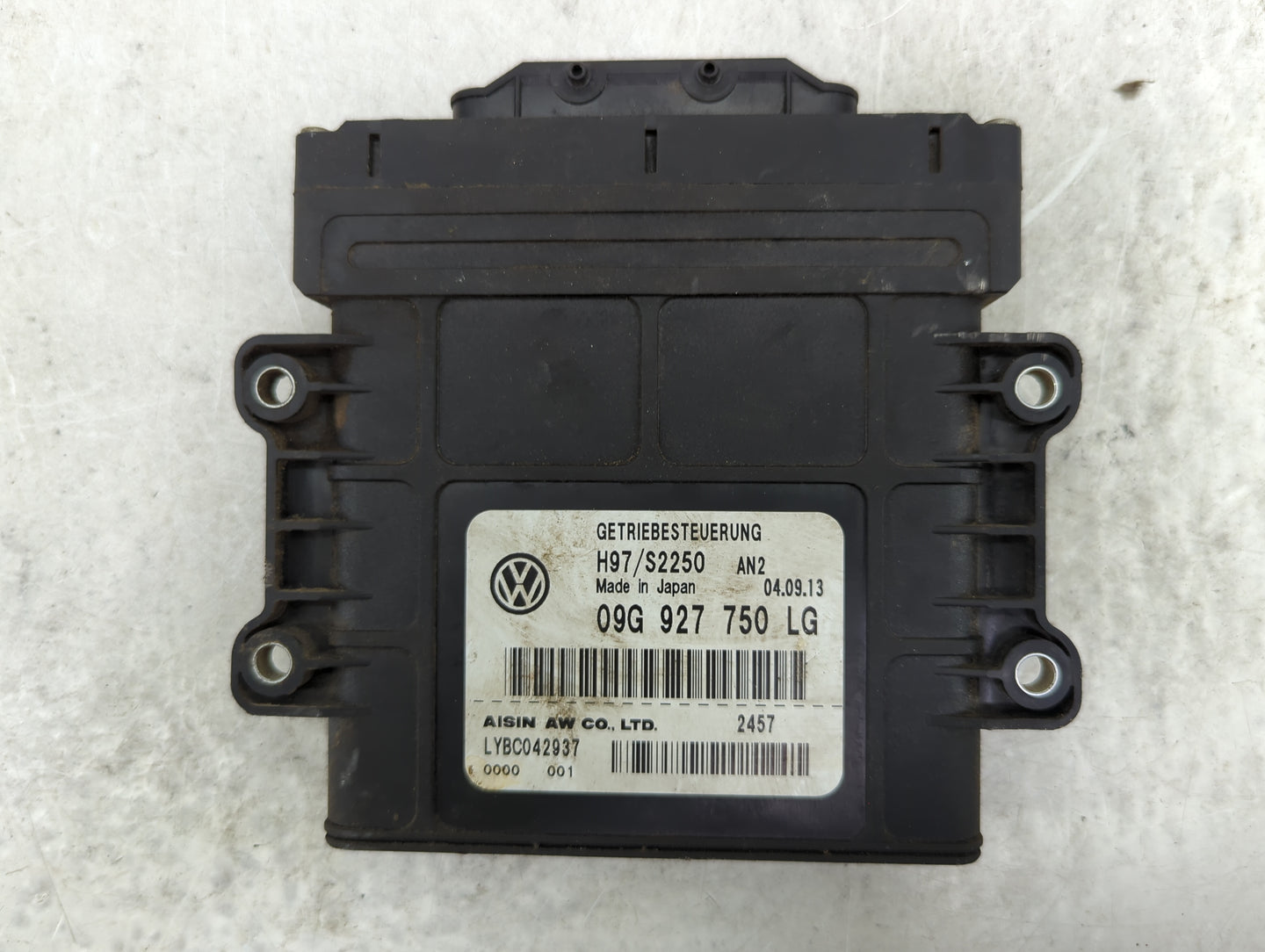 2012-2014 Volkswagen Beetle Transmission Control Module Tcu Tcm - Oemusedautoparts1.com