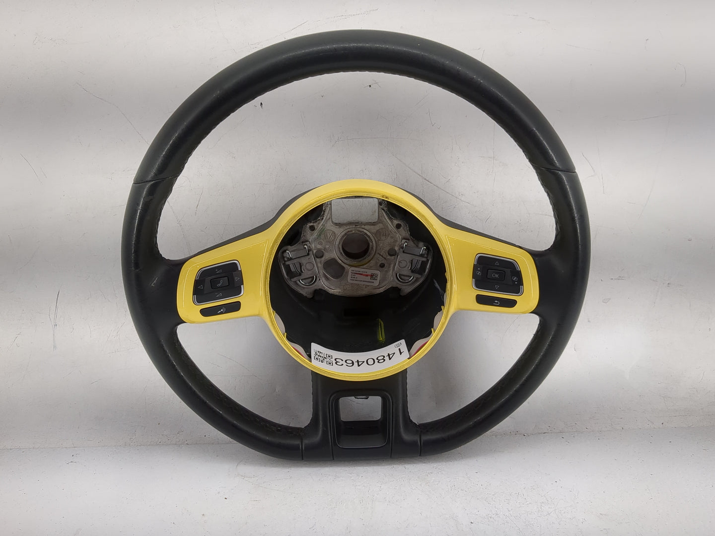 2014 Volkswagen Beetle Steering Wheel Oem Black - Oemusedautoparts1.com