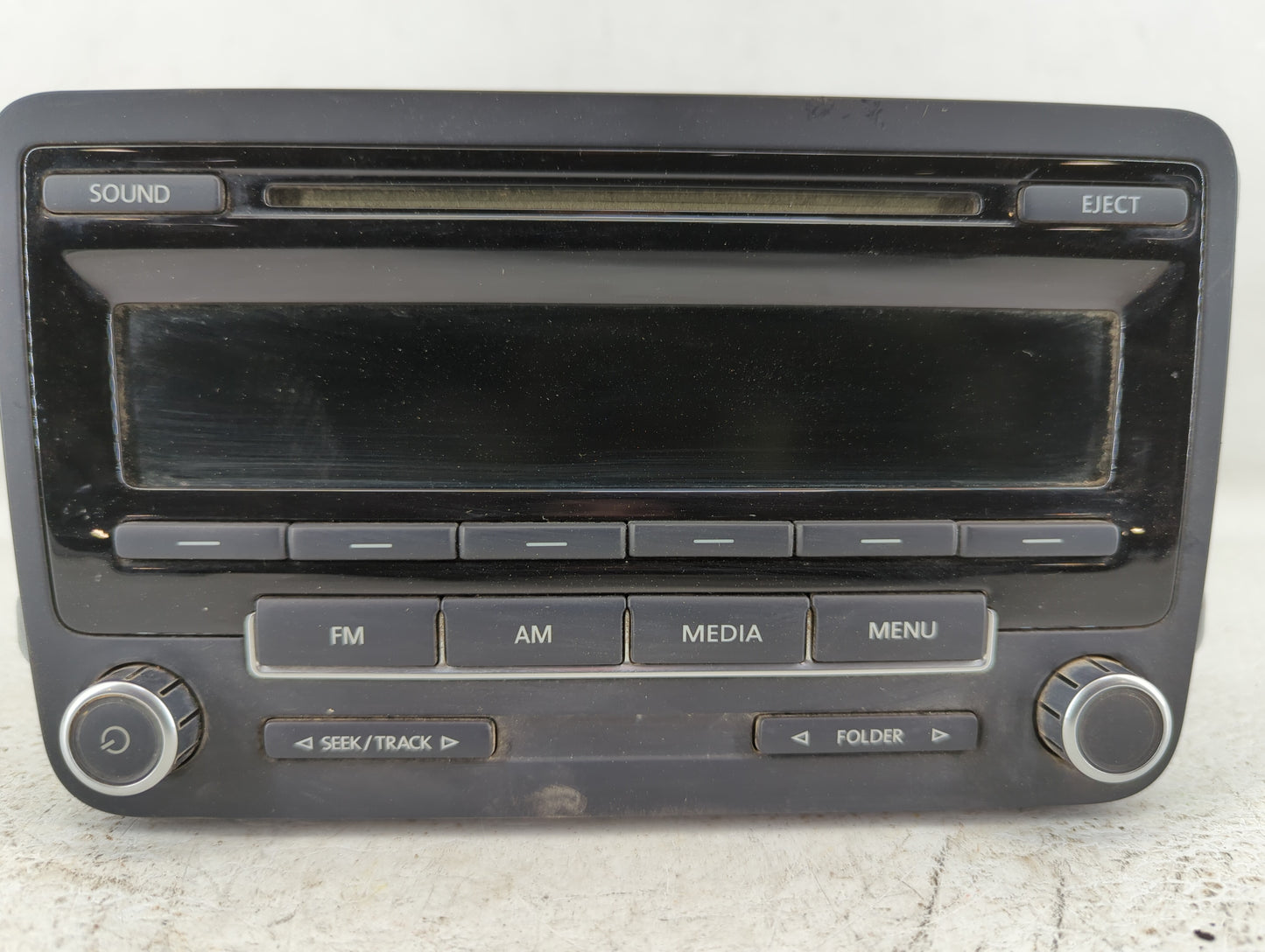 2012-2016 Volkswagen Beetle Am Fm Cd Player Radio Receiver - Oemusedautoparts1.com