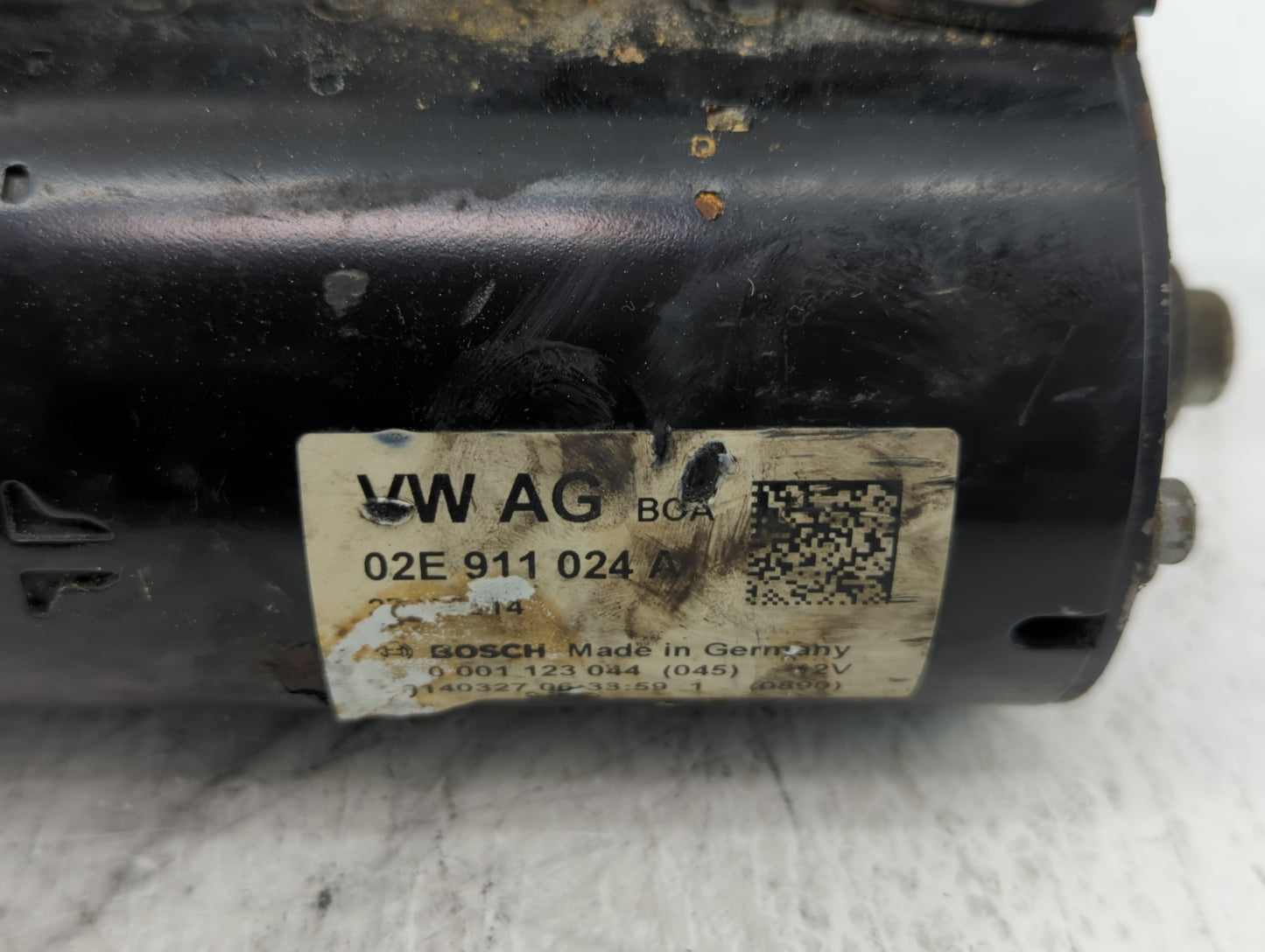 2013-2015 Volkswagen Beetle Car Starter Motor Solenoid OEM P/N:02E 911 024 A Fits Fits 2009 2010 2011 2012 2013 2014 2015 20