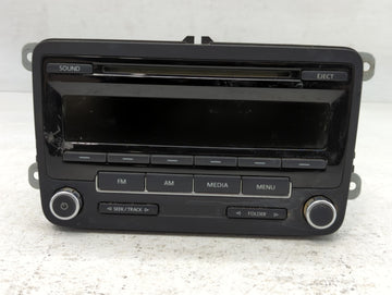 2012-2016 Volkswagen Beetle Am Fm Cd Player Radio Receiver - Oemusedautoparts1.com