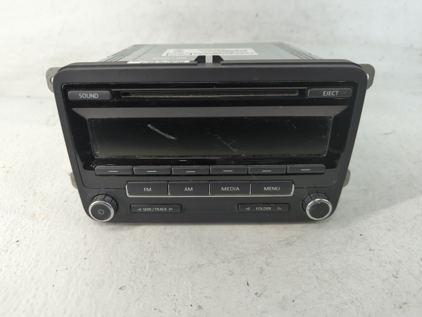2013-2016 Volkswagen Beetle Radio AM FM Cd Player Receiver Replacement P/N:1K0 035 164 D Fits Fits 2013 2014 2015 2016 2017 