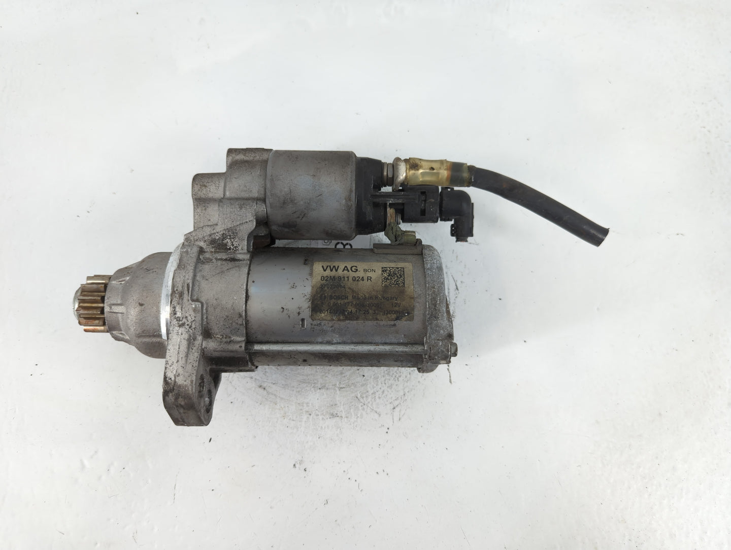 2014-2017 Volkswagen Beetle Car Starter Motor Solenoid OEM P/N:02M 911 024 R Fits OEM Used Auto Parts - Oemusedautoparts1.co