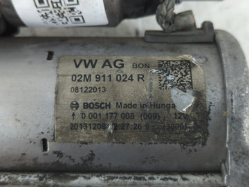 2014-2017 Volkswagen Beetle Car Starter Motor Solenoid OEM P/N:02M 911 024 R Fits OEM Used Auto Parts