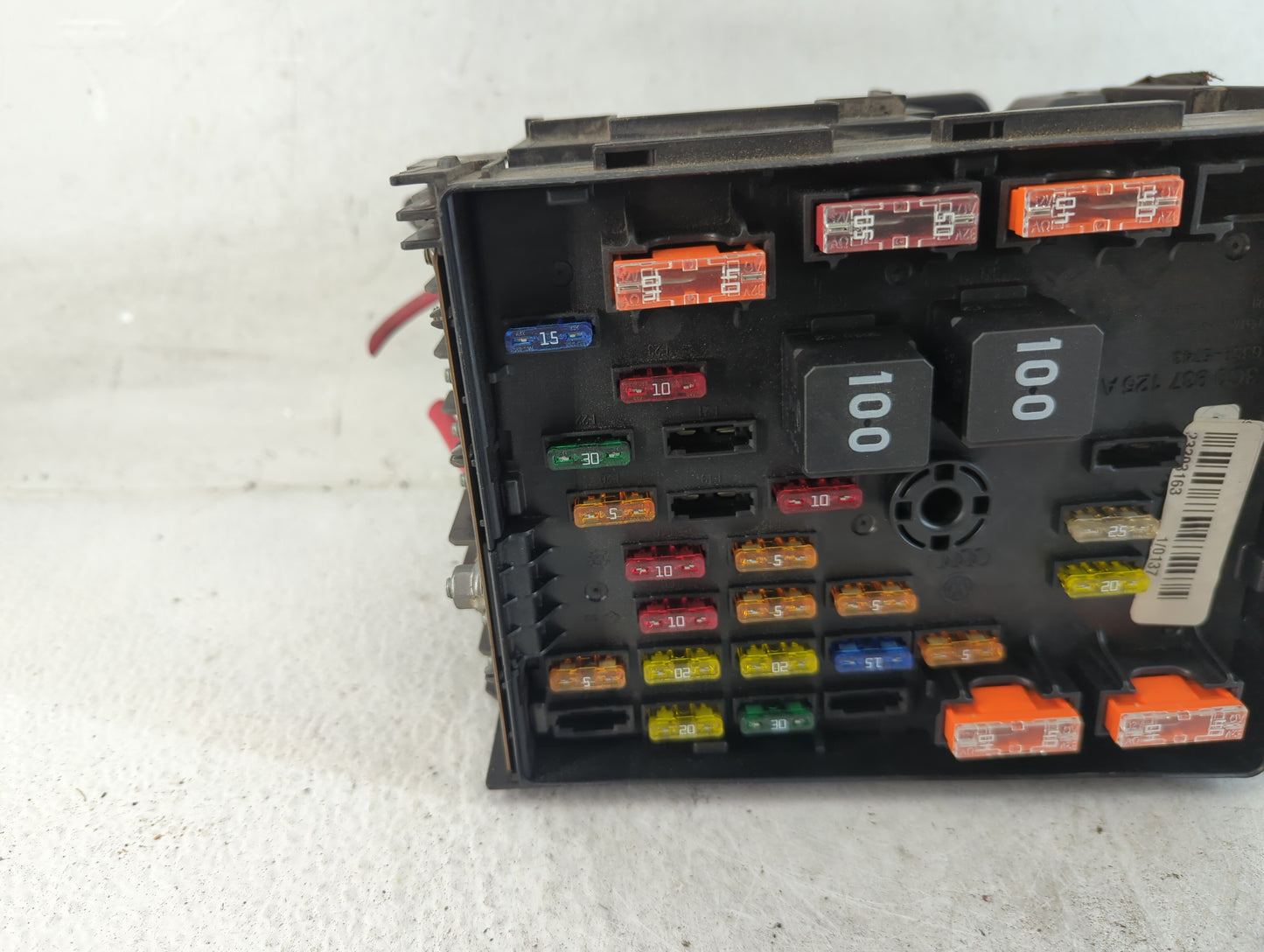 2013-2017 Volkswagen Cc Fusebox Fuse Box Panel Relay Module P/N:23203163 Fits OEM Used Auto Parts - Oemusedautoparts1.com