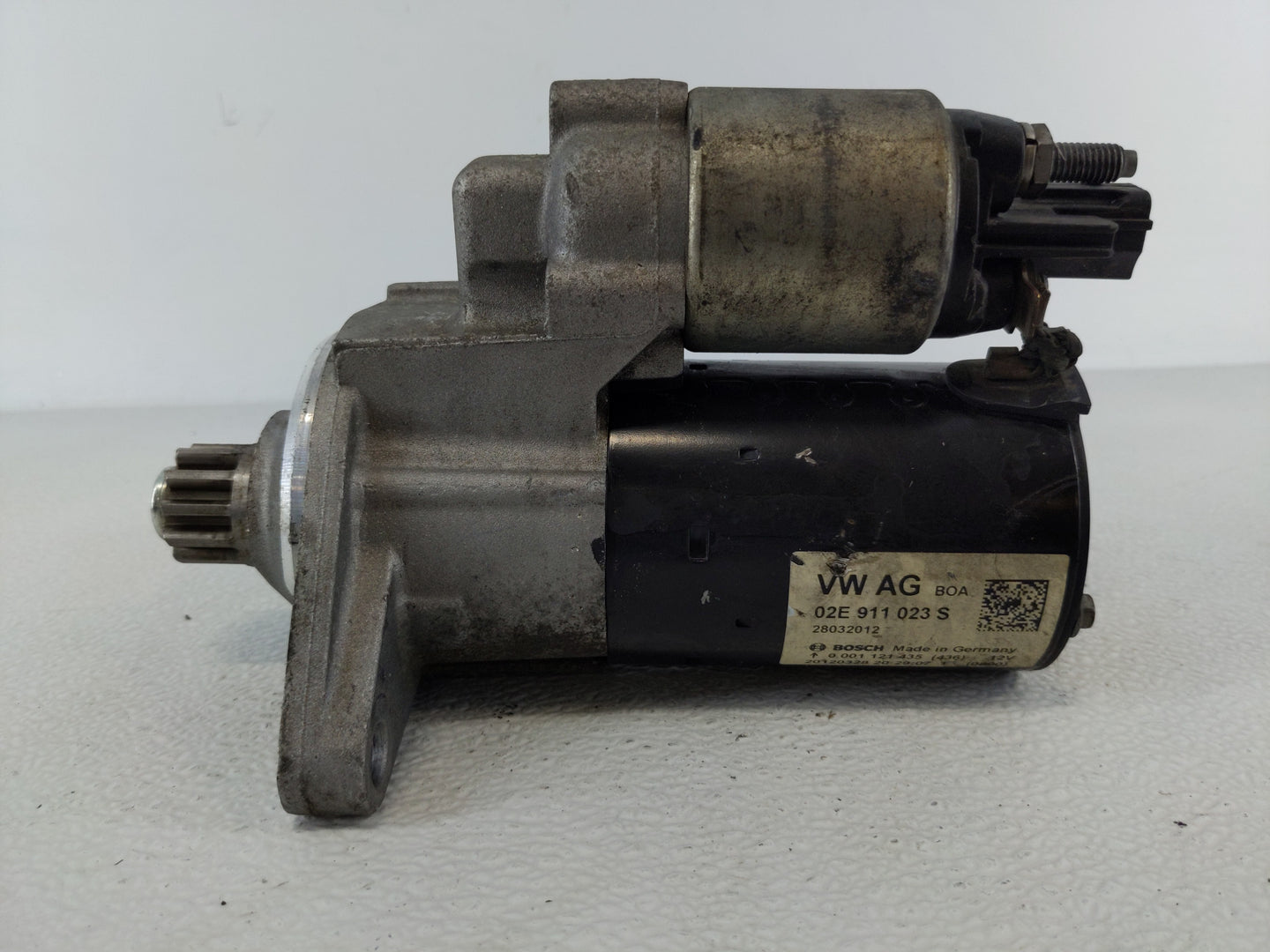 2013-2017 Volkswagen Cc Car Starter Motor Solenoid OEM P/N:02E 911 023 S Fits Fits 2013 2014 2015 2016 2017 OEM Used Auto Pa