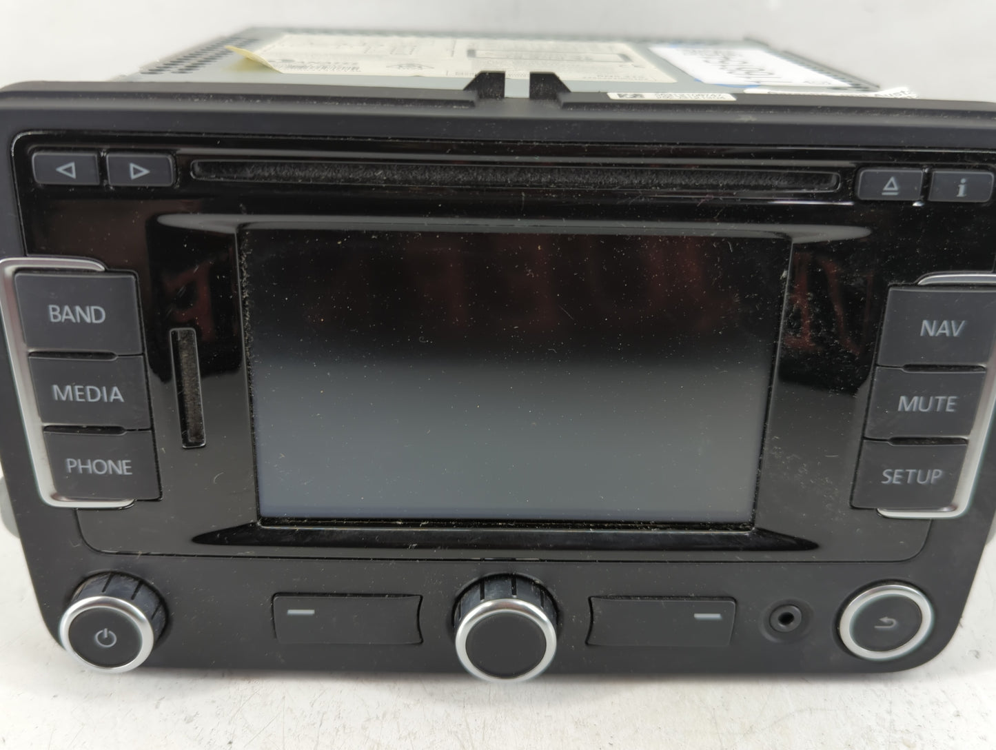 2012-2017 Volkswagen Cc Radio AM FM Cd Player Receiver Replacement P/N:1K0 035 274 K Fits OEM Used Auto Parts - Oemusedautop