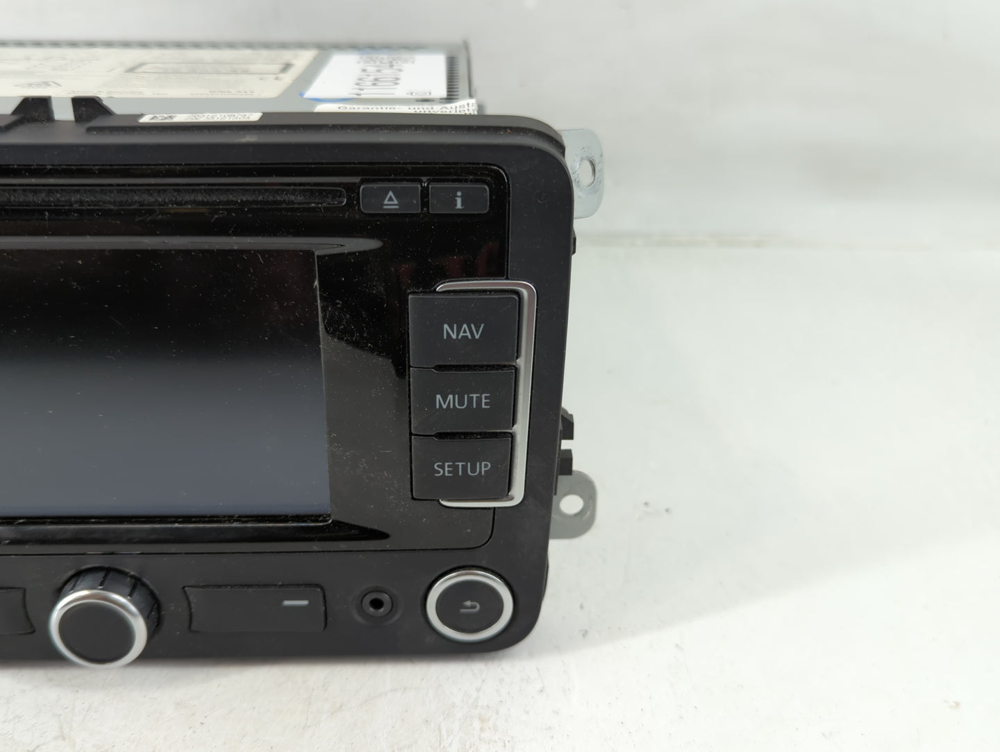 2012-2017 Volkswagen Cc Radio AM FM Cd Player Receiver Replacement P/N:1K0 035 274 K Fits OEM Used Auto Parts - Oemusedautop