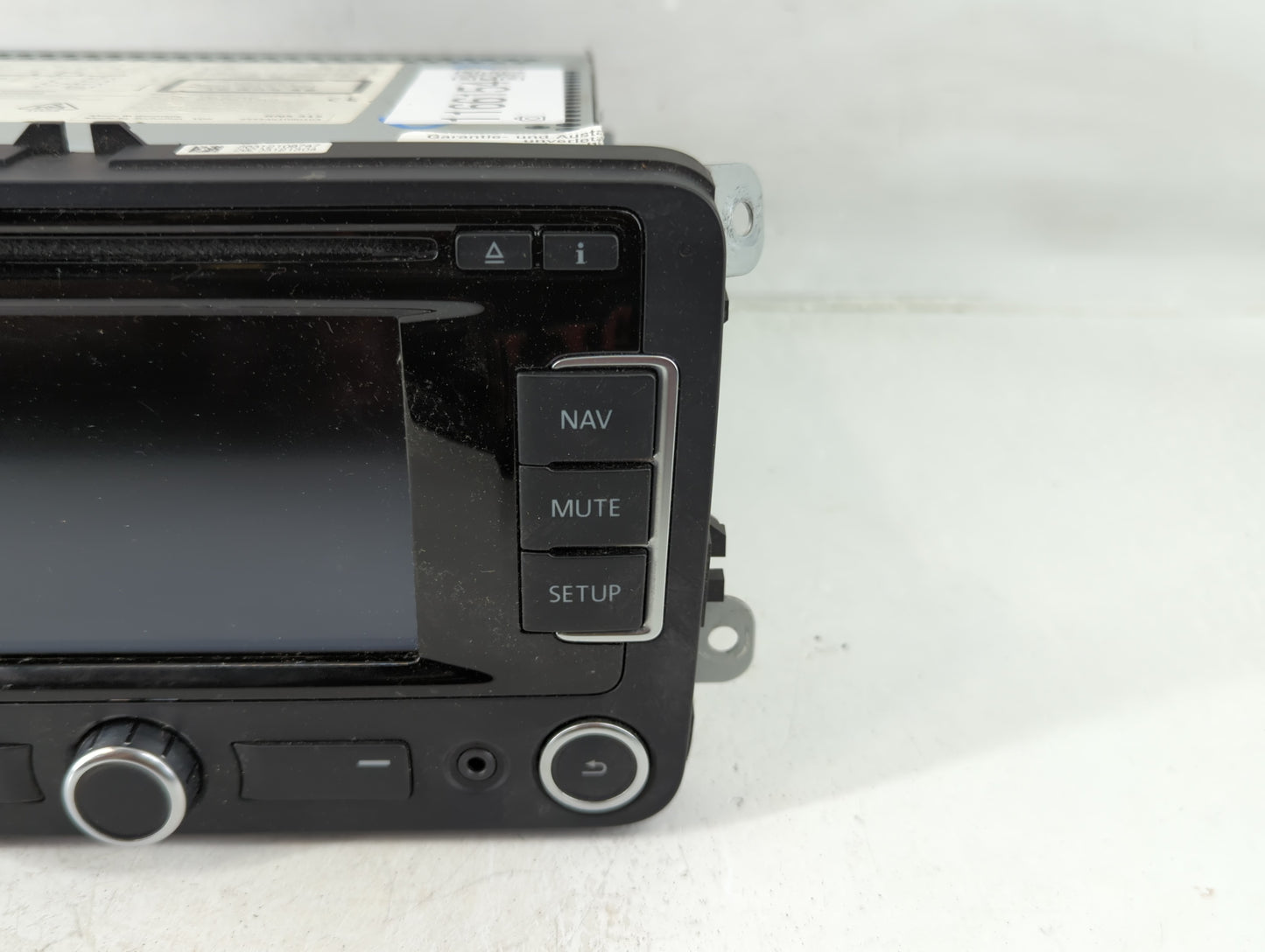 2012-2017 Volkswagen Cc Radio AM FM Cd Player Receiver Replacement P/N:1K0 035 274 K Fits OEM Used Auto Parts - Oemusedautop