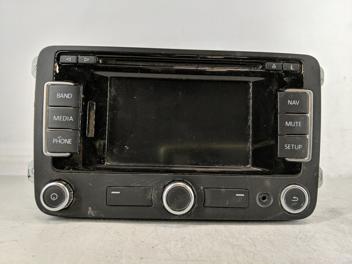 2014 Volkswagen Cc Radio AM FM Cd Player Receiver Replacement Fits Fits 2015 2016 2017 OEM Used Auto Parts - Oemusedautopart